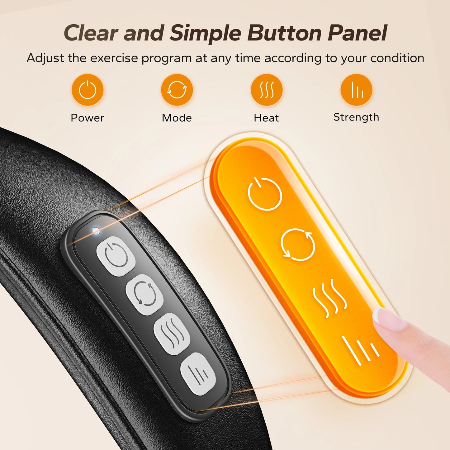 MERACH Cordless Neck & Shoulder Massager