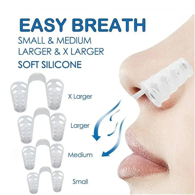 4PCS Anti-Snoring Nasal Dilator for Better Breathing