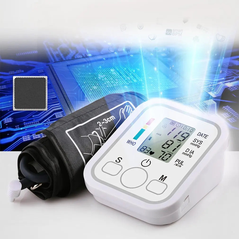 Portable Digital Arm Blood Pressure Monitor