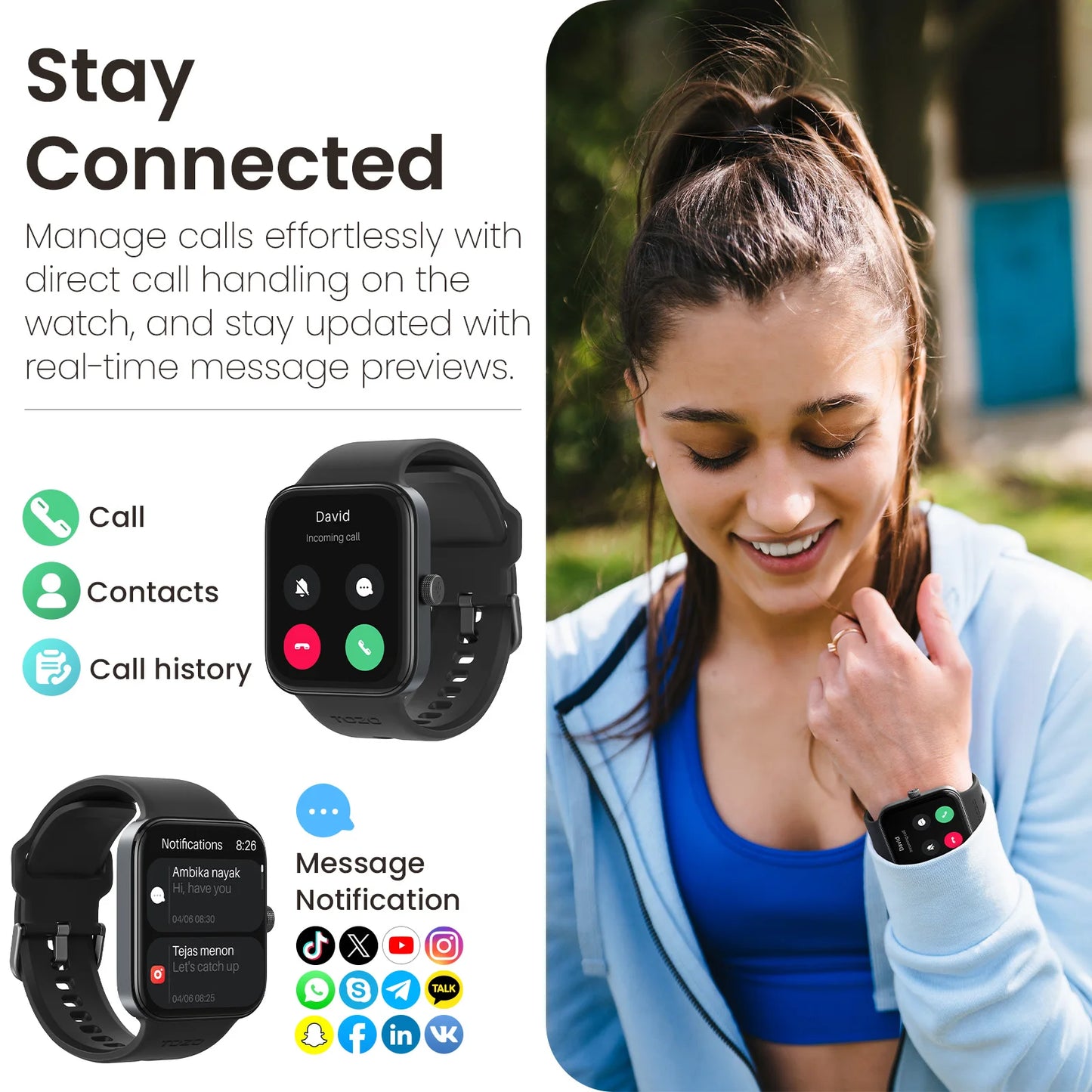 TOZO S4 Smartwatch