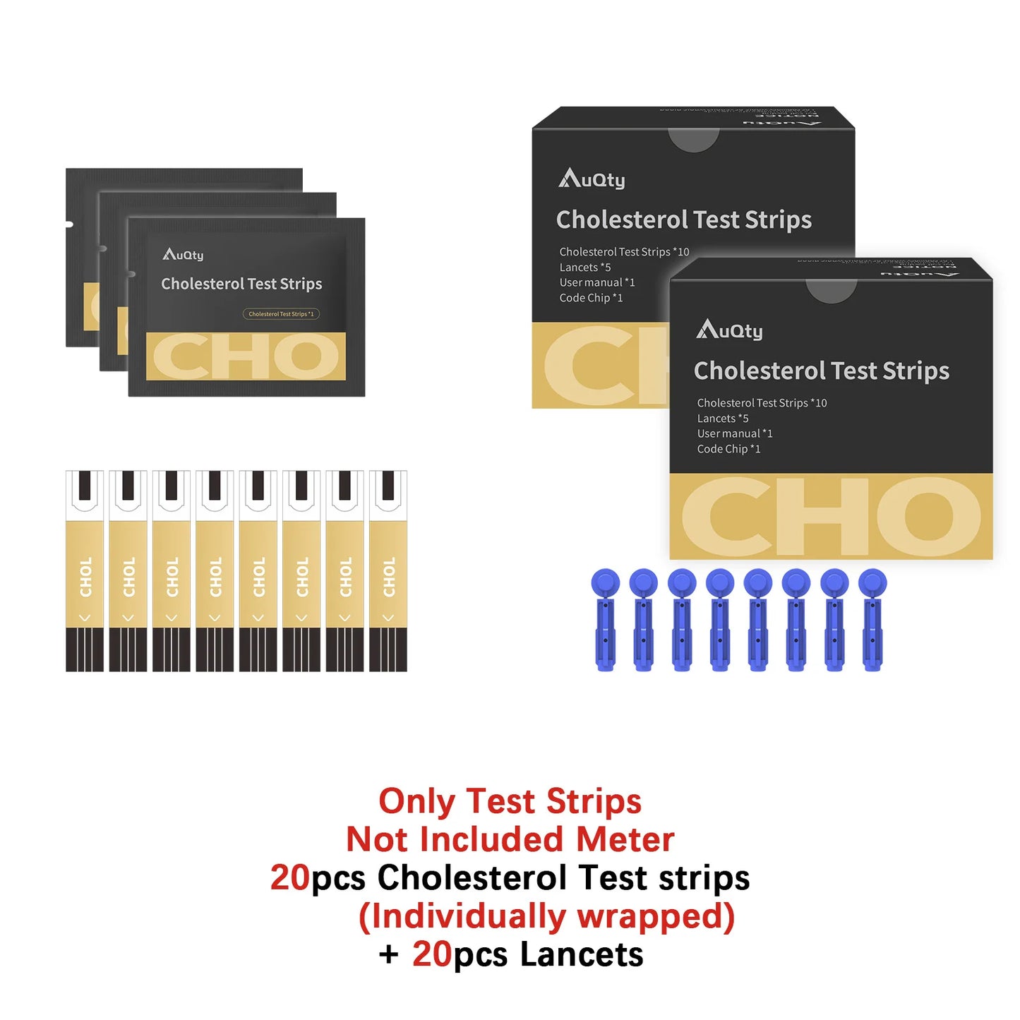 3-in-1 Cholesterol, Uric Acid & Glucose Meter