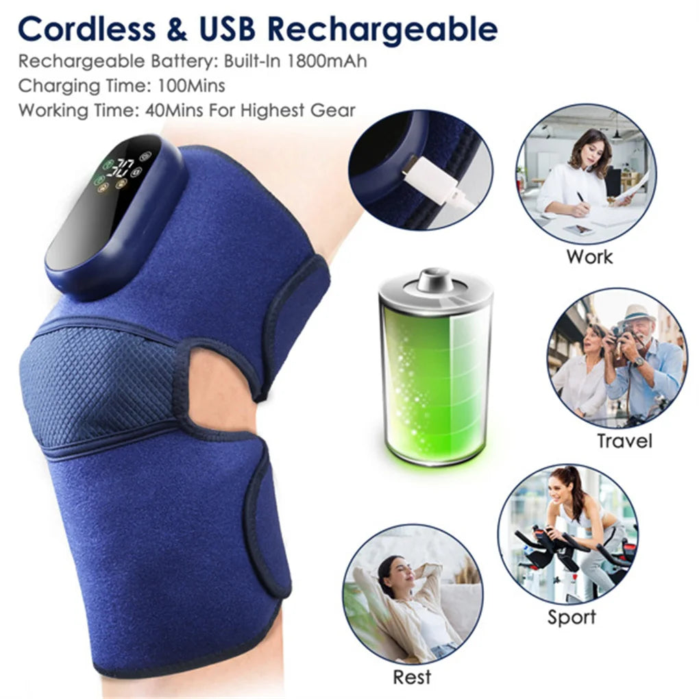 Cordless Heated Knee Massager