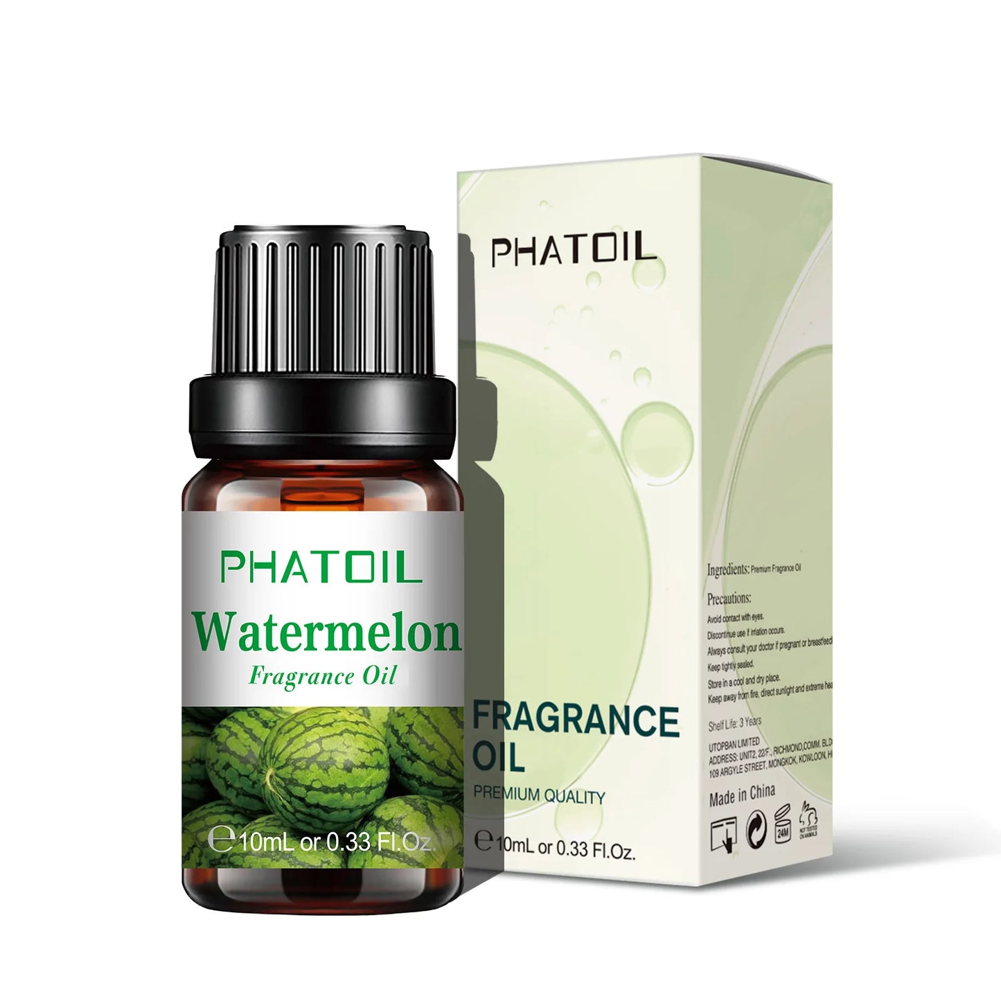 PHATOIL 10ml Fruit Fragrance Oil Set