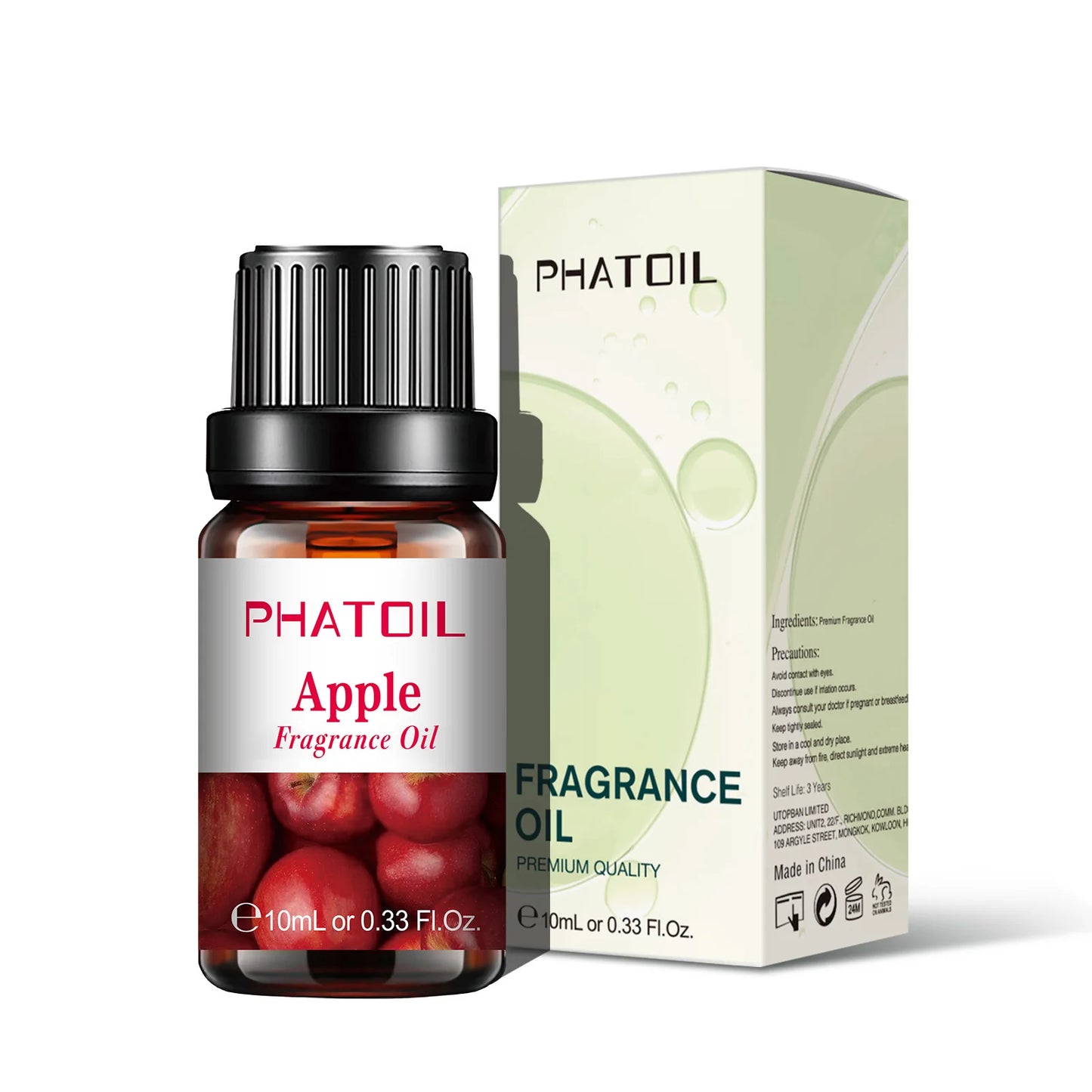 PHATOIL 10ml Fruit Fragrance Oil Set