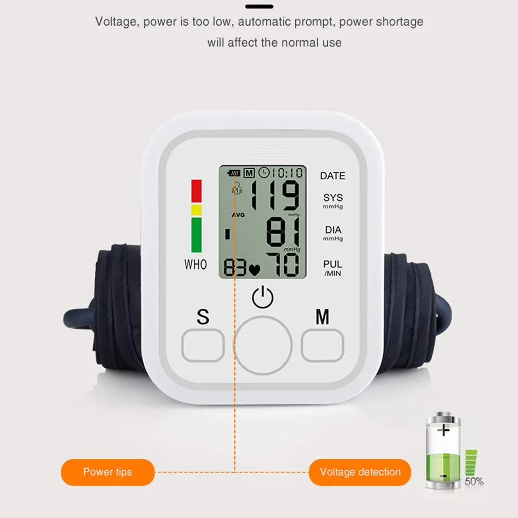 Portable Digital Arm Blood Pressure Monitor
