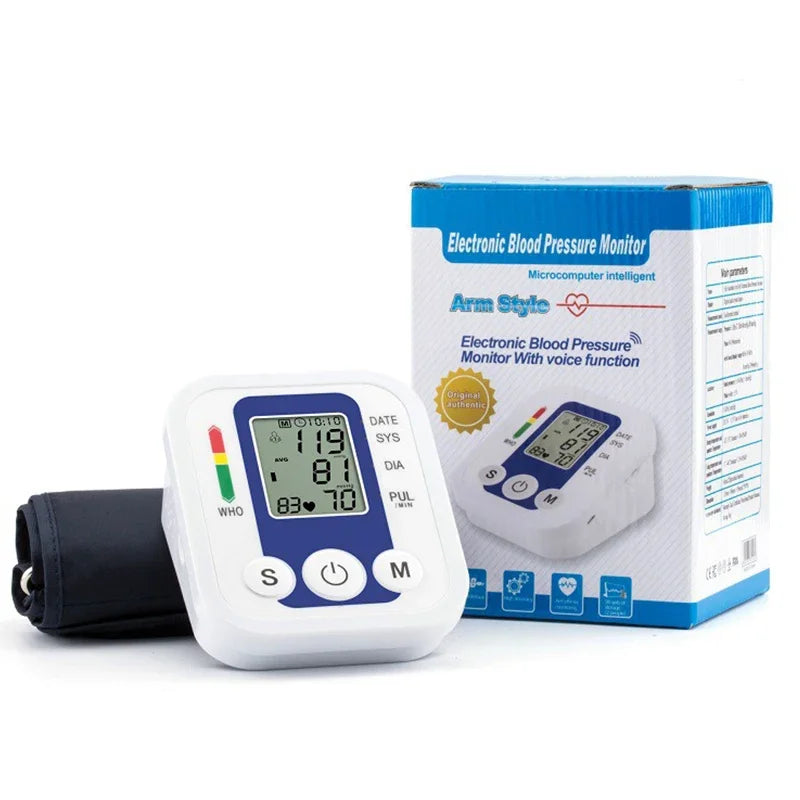LCD Digital Arm Blood Pressure Monitor