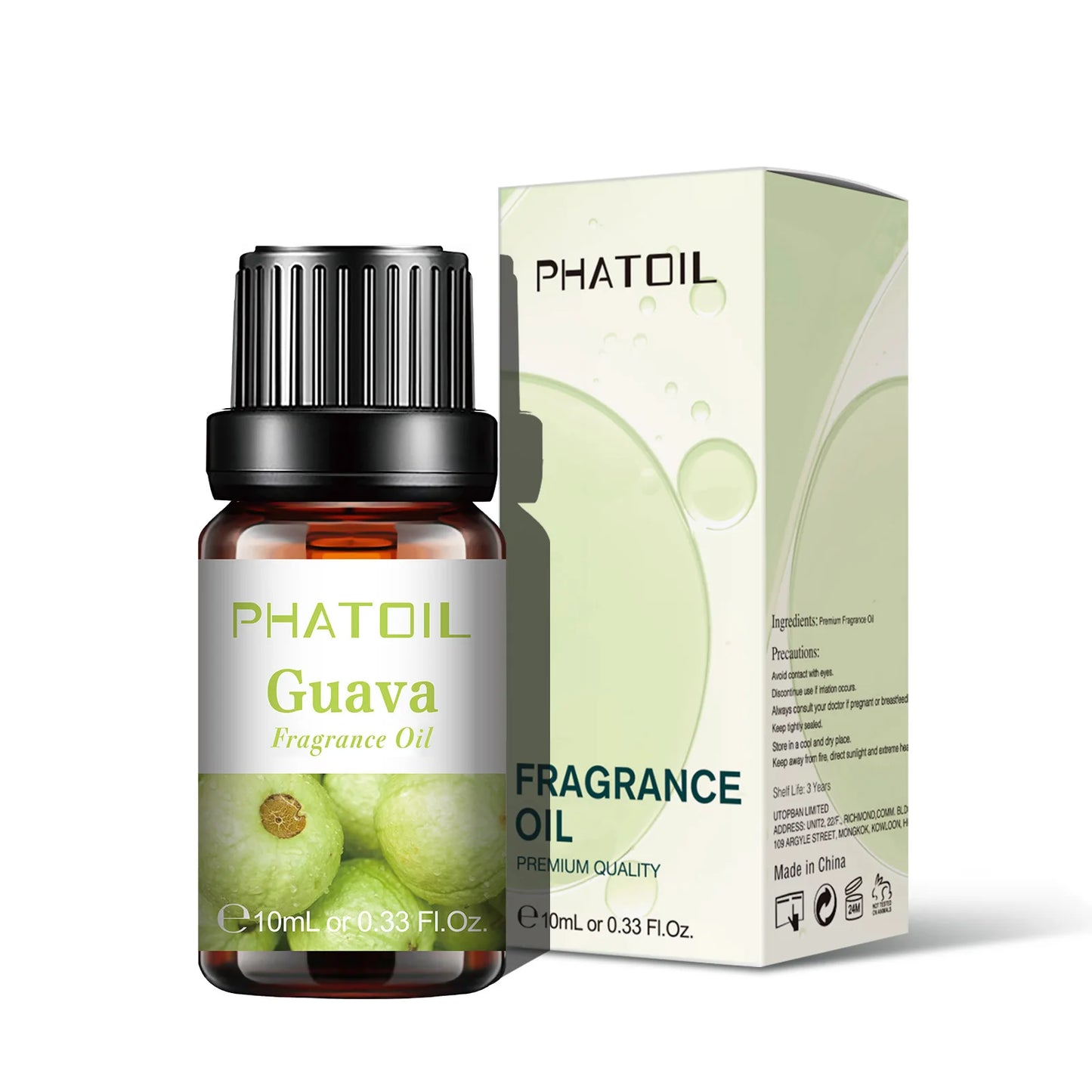 PHATOIL 10ml Fruit Fragrance Oil Set