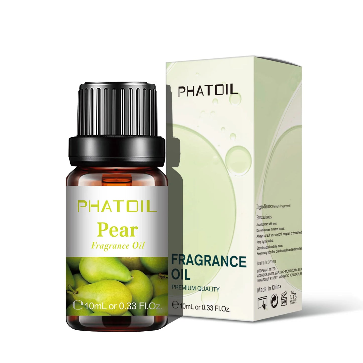 PHATOIL 10ml Fruit Fragrance Oil Set