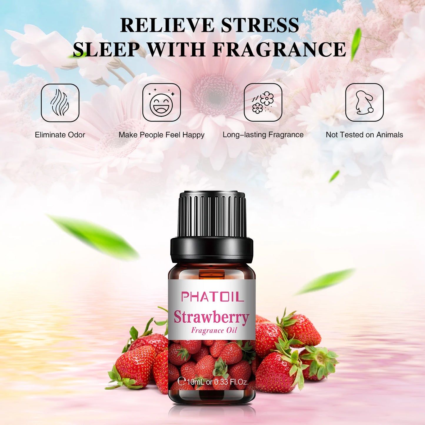 PHATOIL 10ml Fruit Fragrance Oil Set
