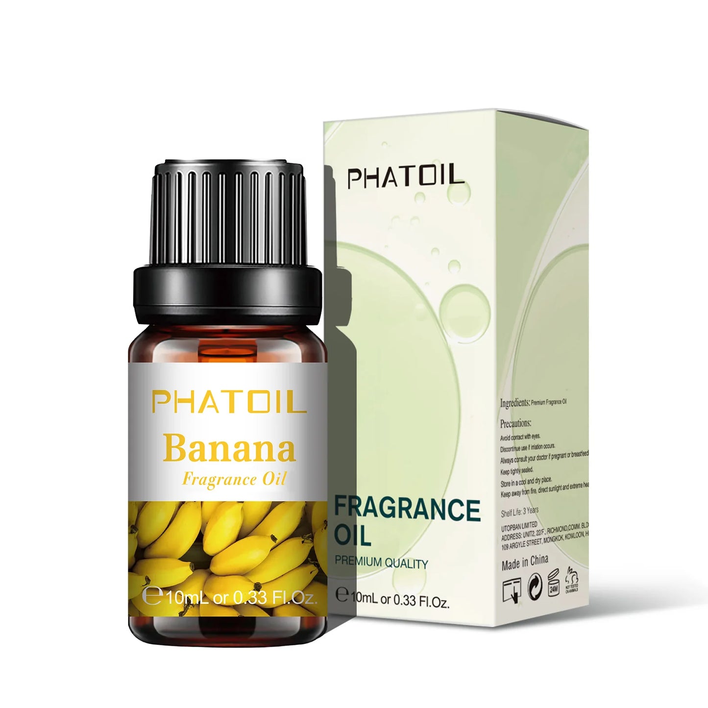 PHATOIL 10ml Fruit Fragrance Oil Set