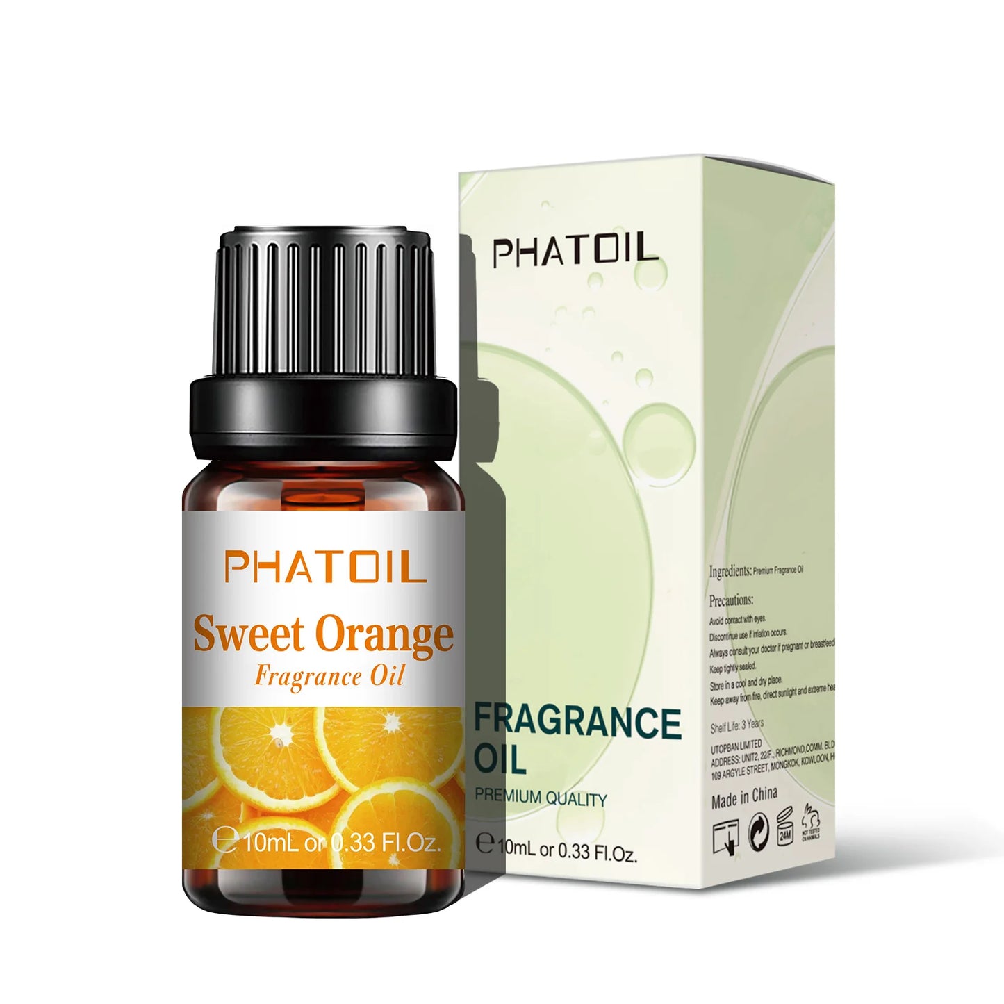 PHATOIL 10ml Fruit Fragrance Oil Set