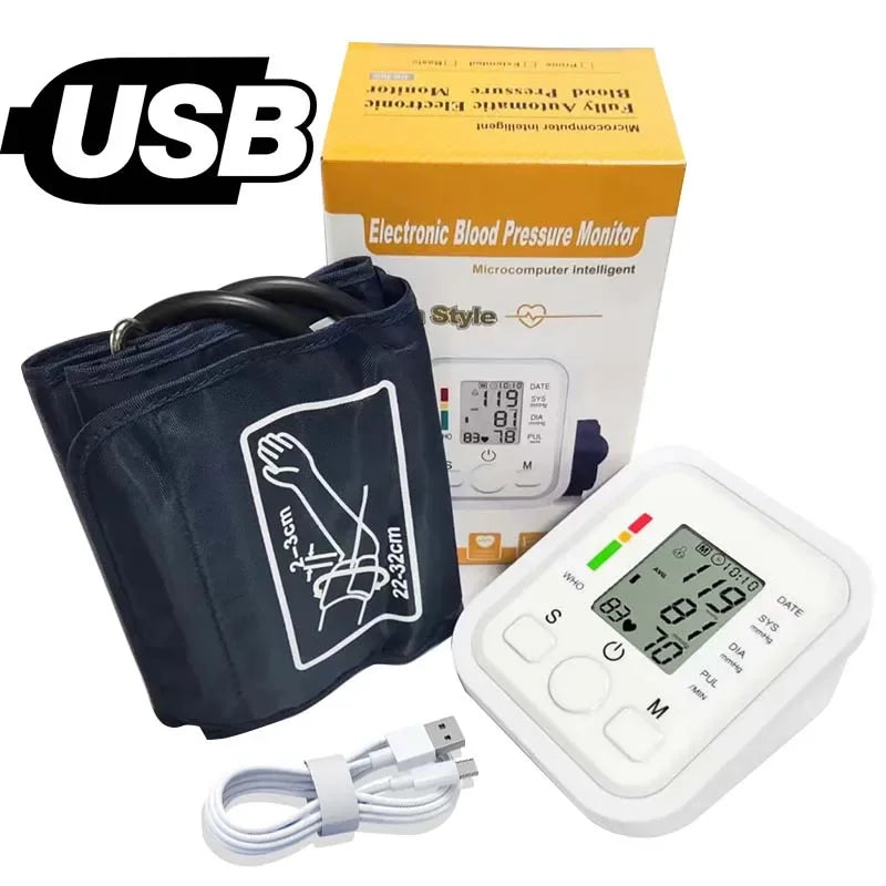 Portable Digital Arm Blood Pressure Monitor