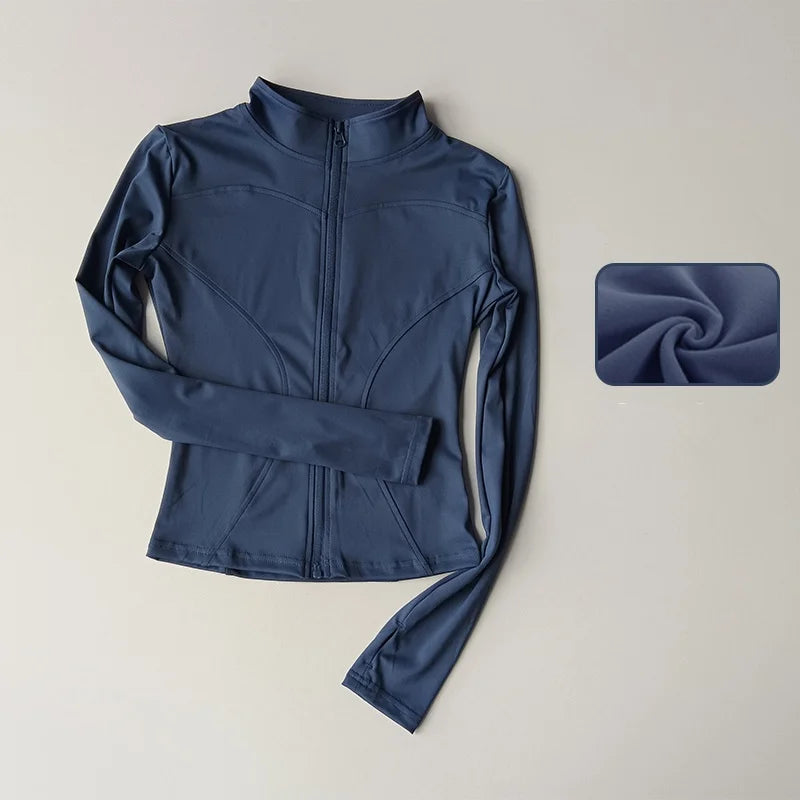 Women’s Quick-Dry Slim Fit Sports Jacket