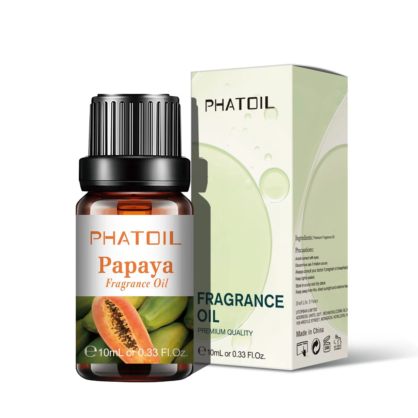 PHATOIL 10ml Fruit Fragrance Oil Set