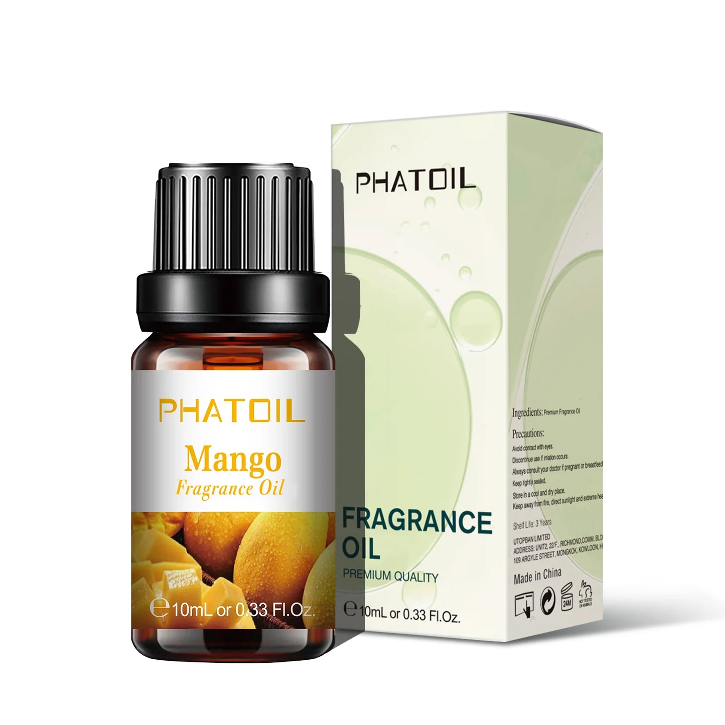 PHATOIL 10ml Fruit Fragrance Oil Set