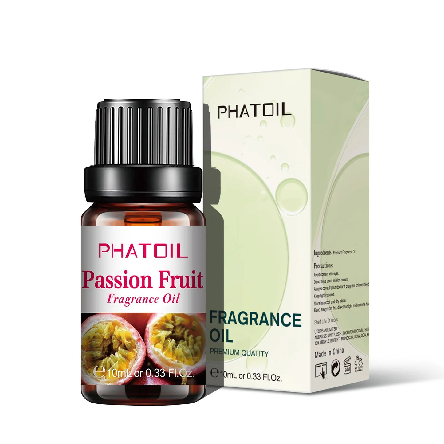 PHATOIL 10ml Fruit Fragrance Oil Set