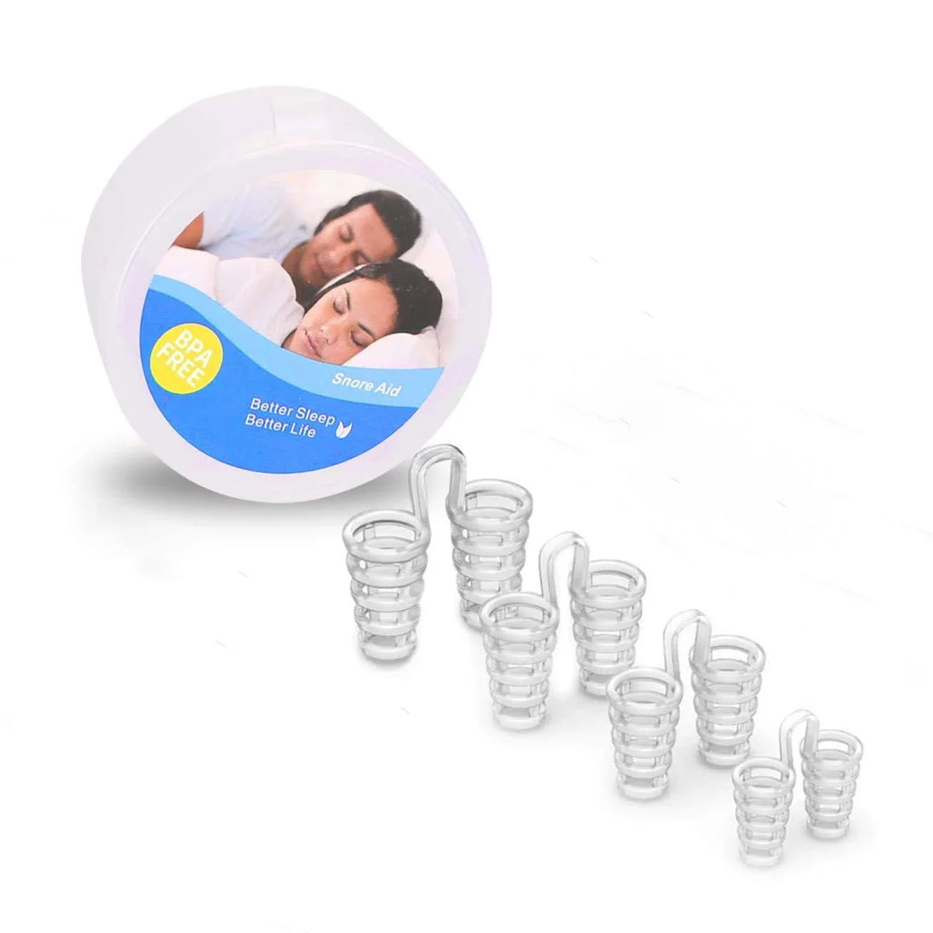4PCS Anti-Snoring Nasal Dilator for Better Breathing
