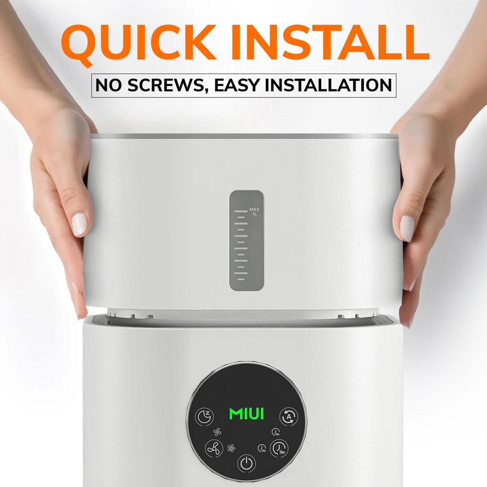 2-in-1 Air Purifier & Humidifier with HEPA Filter