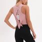 Women’s Loose Fit Open Back Yoga Tank Top