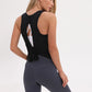Women’s Loose Fit Open Back Yoga Tank Top