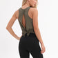 Women’s Loose Fit Open Back Yoga Tank Top