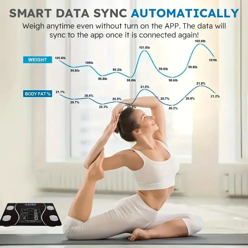 Smart Digital Body Fat Scale