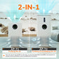 2-in-1 Air Purifier & Humidifier with HEPA Filter
