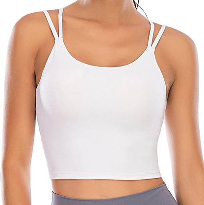 Women’s Padded Sports Bra Workout Crop Top