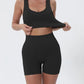 Women’s 2-Piece Summer Crop Top & Shorts Set