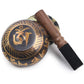 Tibetan Singing Bowl Set – Lotus Design for Meditation & Healing