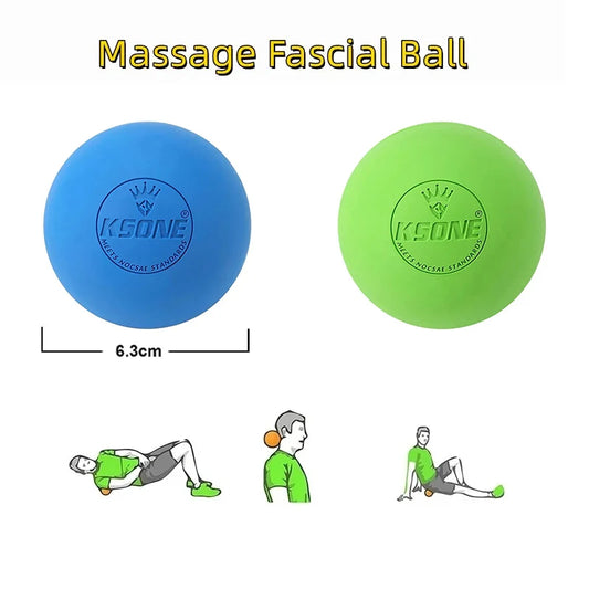 Rubber Fascia Massage Ball for Muscle Relief
