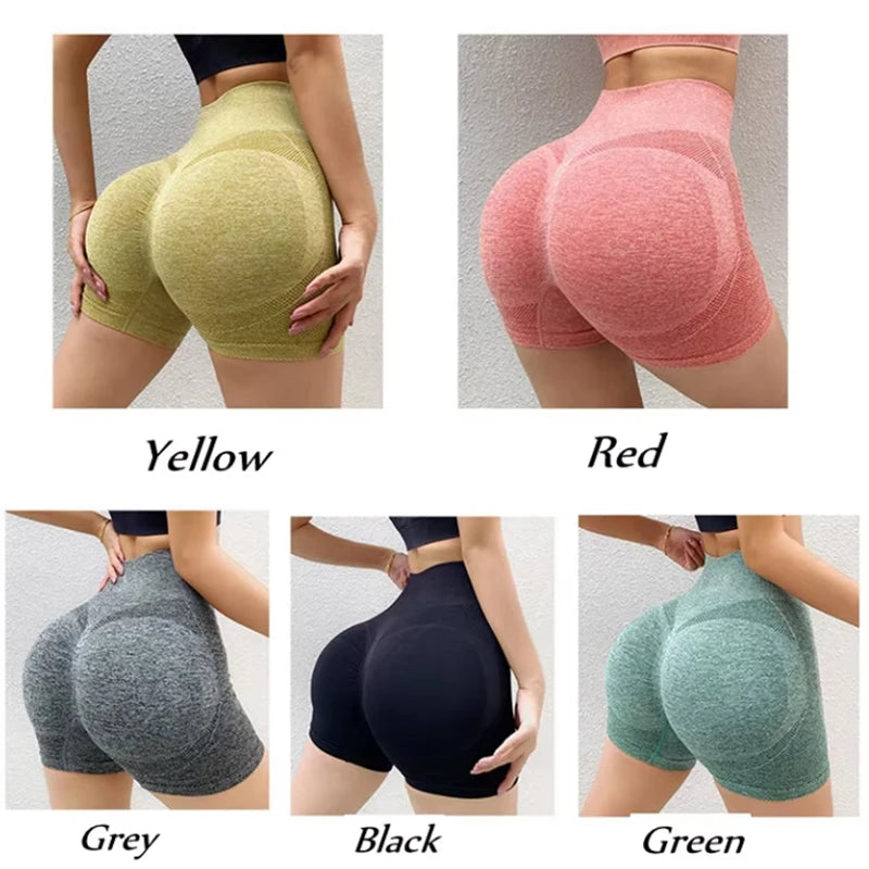Women’s High Waist Yoga Workout Shorts