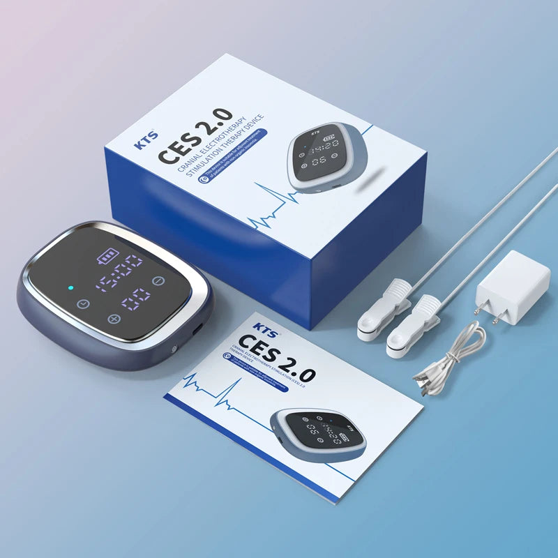 KTS CES Sleep Aid Device – Handheld Anxiety & Insomnia Therapy Tool