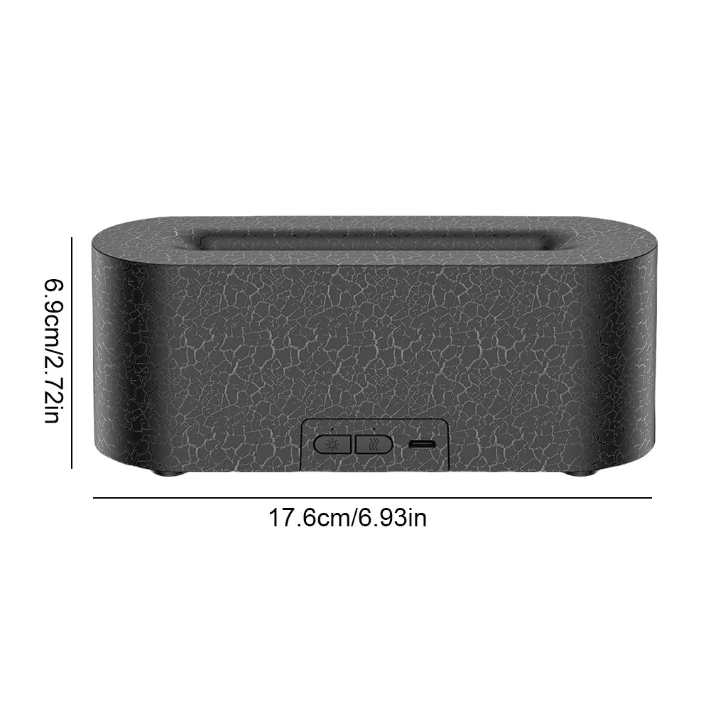 USB Flame Essential Oil Diffuser