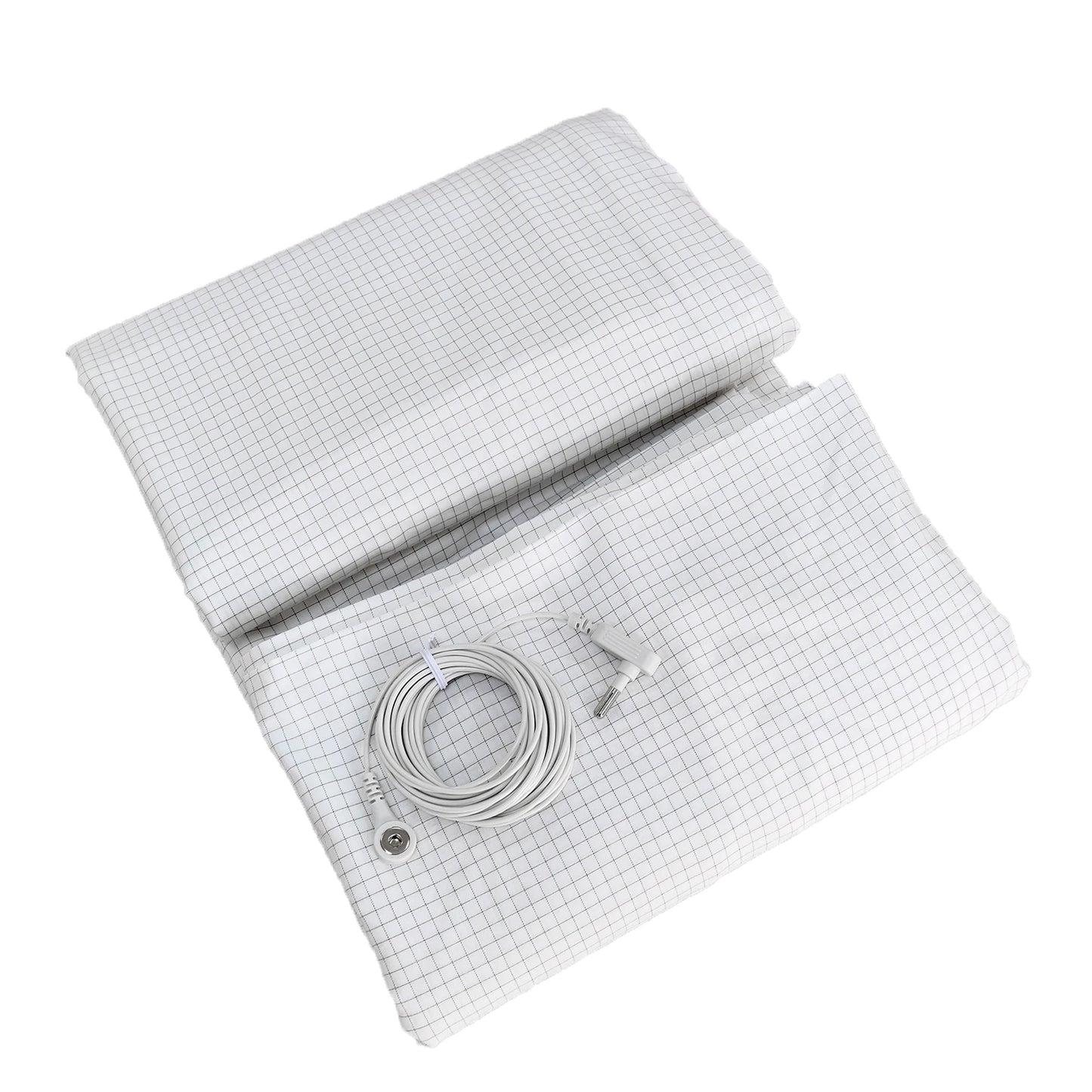Silver Fiber Grounding Bedsheet with Earthing Cord
