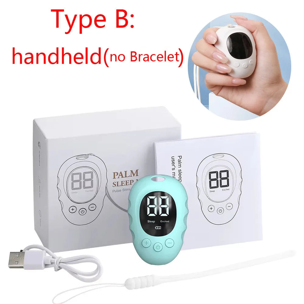 Handheld Smart Sleep Aid – Pulse Relaxation Device with 20 Gears