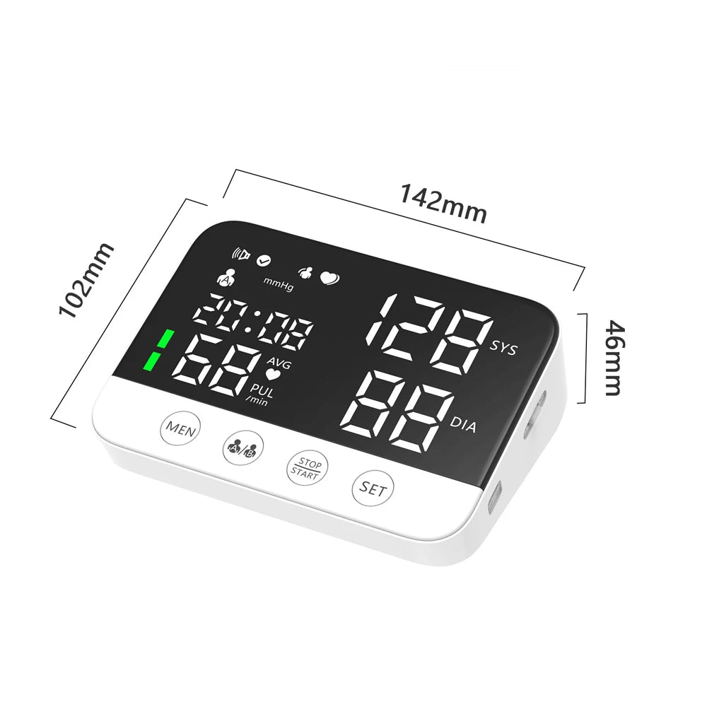 Rechargeable Digital Arm Blood Pressure Monitor