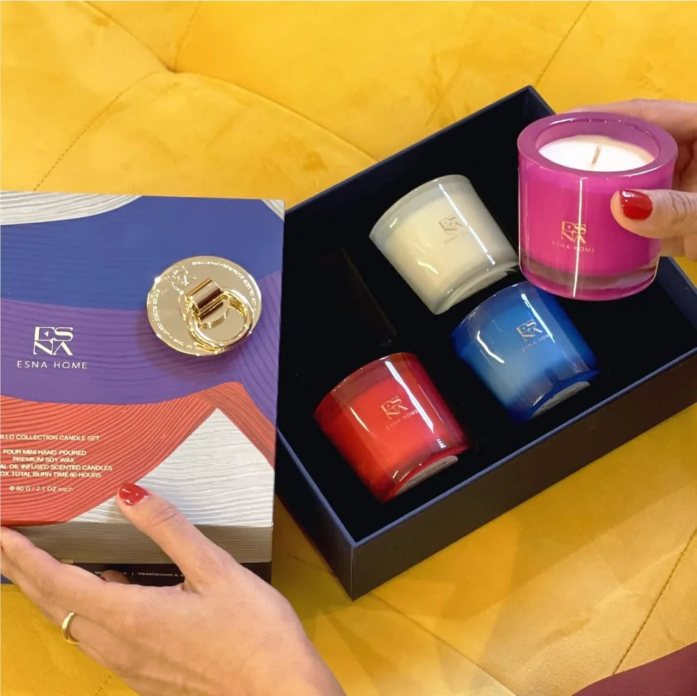 Aromatherapy Votive Candle Gift Set
