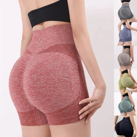 Women’s High Waist Yoga Workout Shorts