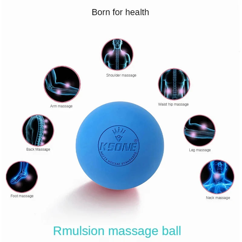 Rubber Fascia Massage Ball for Muscle Relief