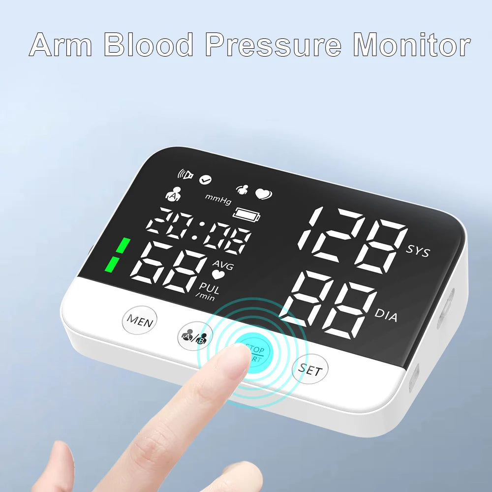 Rechargeable Digital Arm Blood Pressure Monitor