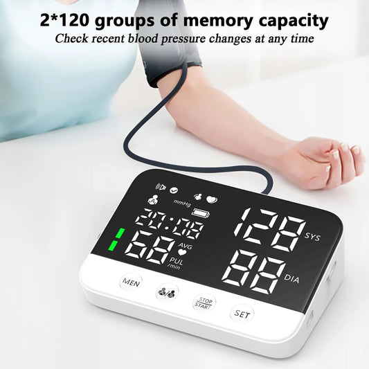 Rechargeable Digital Arm Blood Pressure Monitor