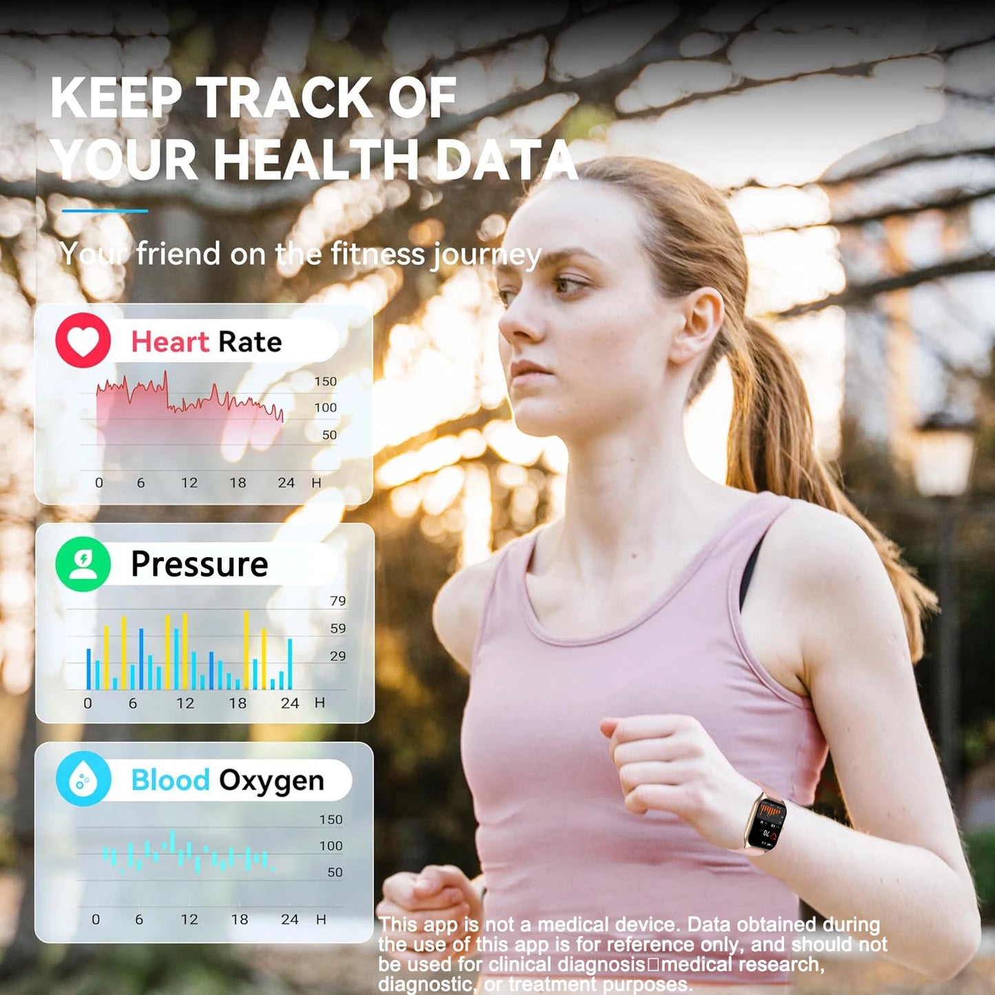 1.96'' Smart Watch with AI Voice Assistant