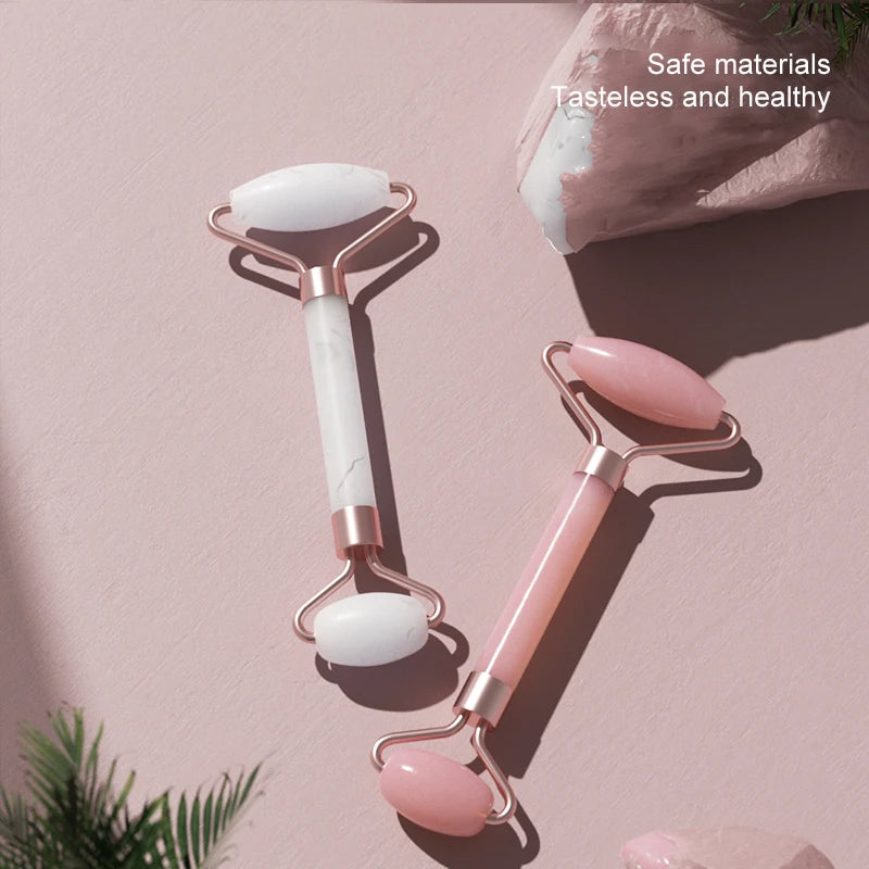 Resin Facial Massage Roller & Gua Sha Tool set