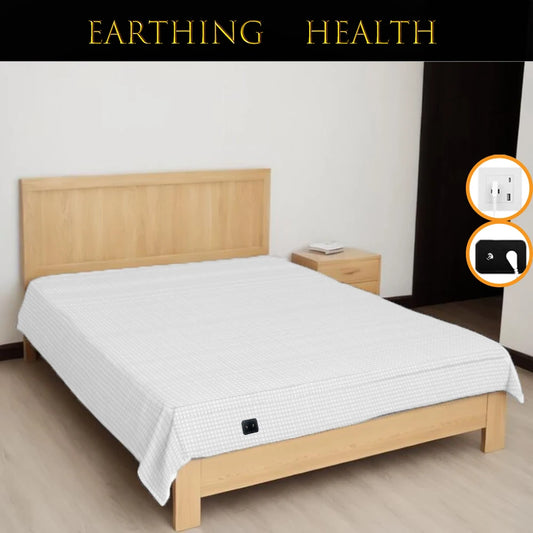 Silver Fiber Grounding Bedsheet with Earthing Cord