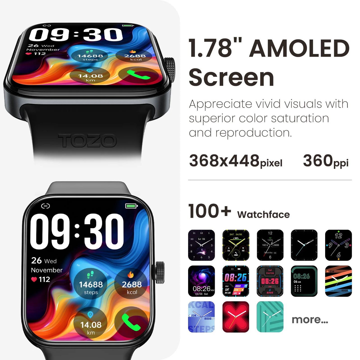 TOZO S4 Smartwatch