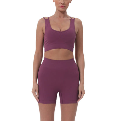Women’s 2-Piece Summer Crop Top & Shorts Set