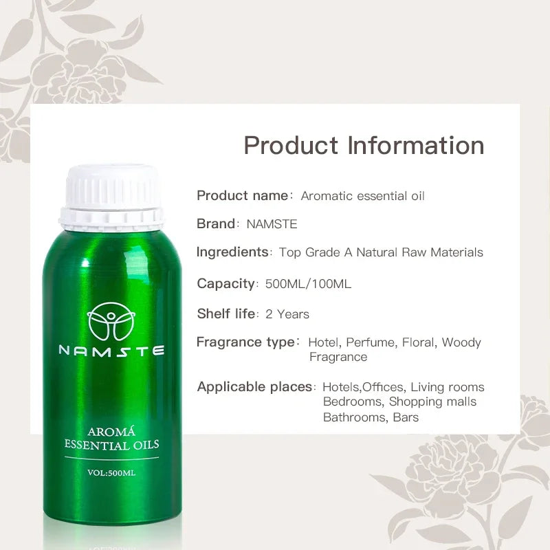 500ML Essential Oil Diffuser – Electric Air Freshener & Purifier