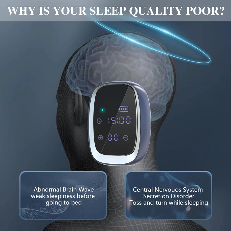 KTS CES Sleep Aid Device – Handheld Anxiety & Insomnia Therapy Tool