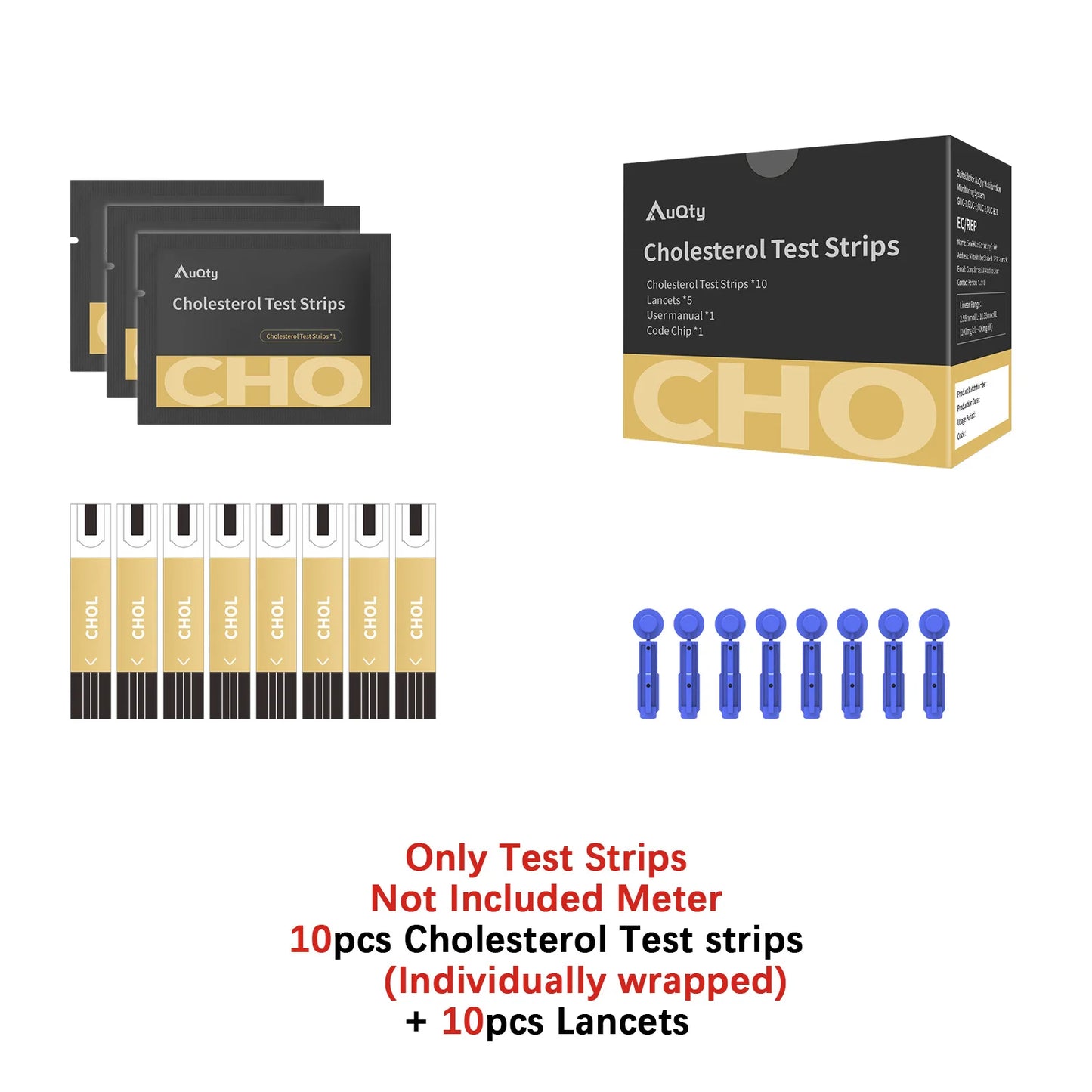 3-in-1 Cholesterol, Uric Acid & Glucose Meter